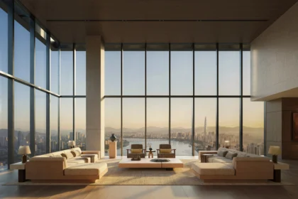 Aman Seoul, Residences - Living room