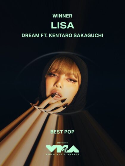 Lisa BLACKPINK Menang Best Pop di MTV VMAs 2026, Cetak Sejarah