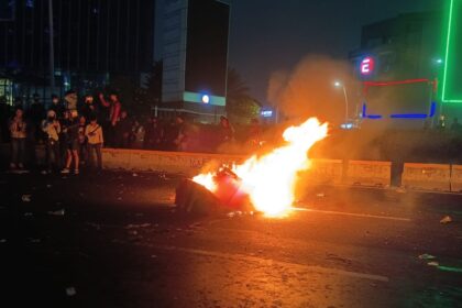 Demo 28 Oktober di Jakarta Ricuh, 19 Orang Diamankan Polisi