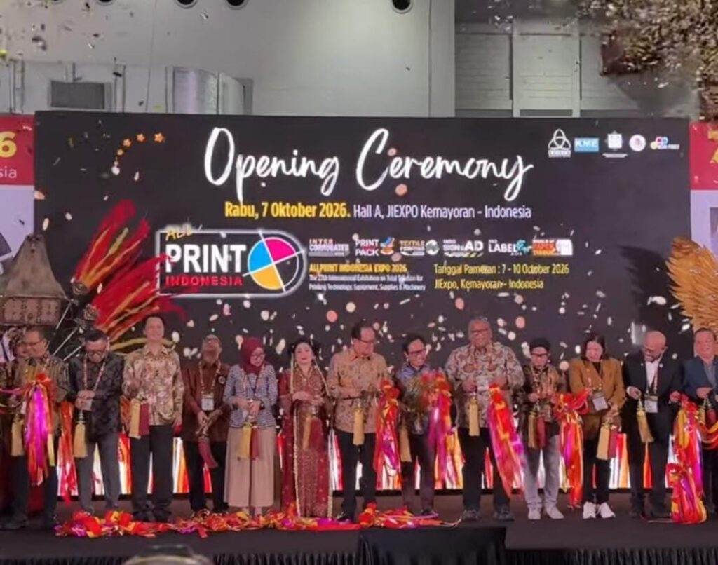 ALLPrint Indonesia 2026 Dibuka, Hadirkan 400 Peserta dari 10 Negara