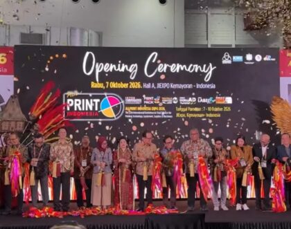 ALLPrint Indonesia 2026 Dibuka, Hadirkan 400 Peserta dari 10 Negara