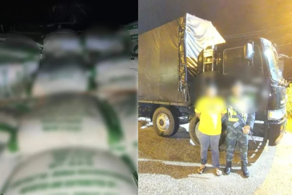 Malaysia Sita 25 Ton Beras Thailand yang Diduga Diselundupkan, Sopir Ditahan